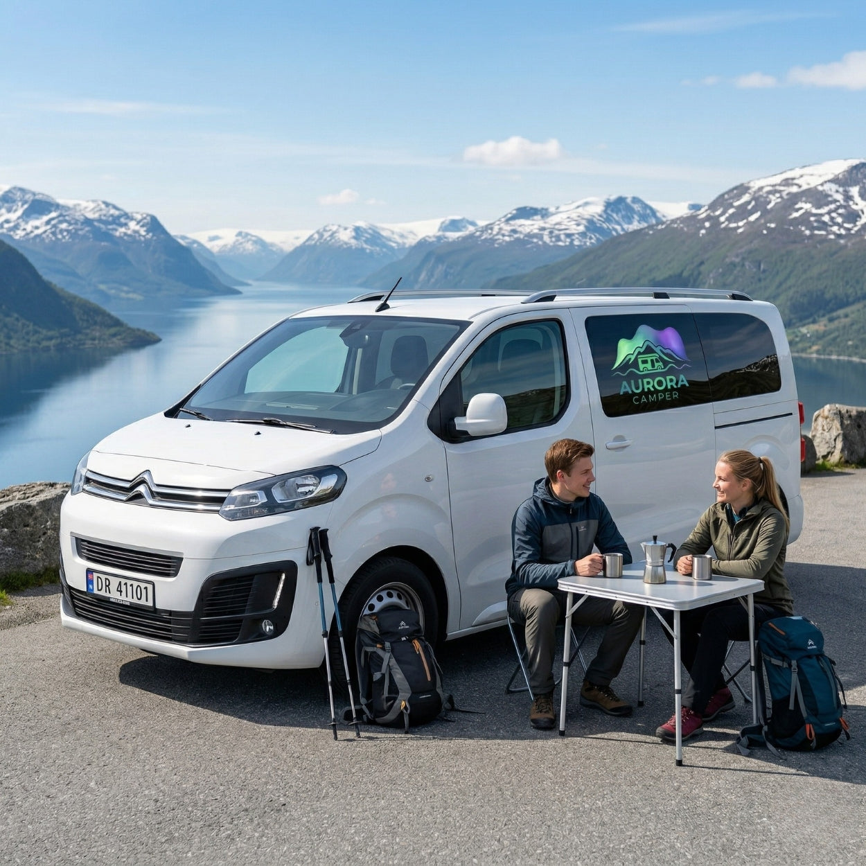 Citroen Jumpy Campervan Automatic – Sleeps 3 | Category B